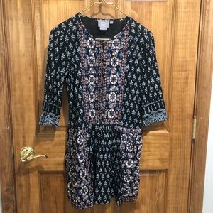 Anthropologie Vanessa Virginia Boho Dress XXSP